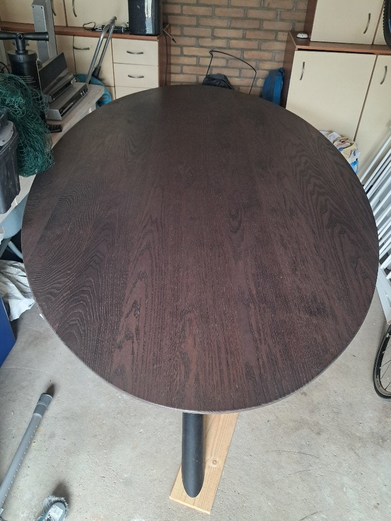 eettafel en stoelen Goossens GS-1302, Ophalen, 200 cm of meer, 50 tot 100 cm, Zo goed als nieuw