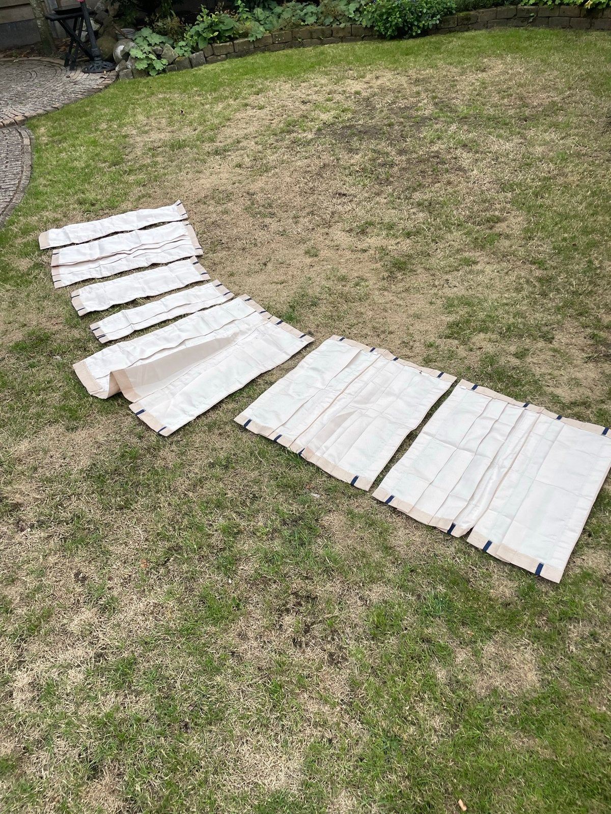 Complete set gordijnen voor Averso 460TS, Caravans en Kamperen, Ophalen of Verzenden, Gebruikt