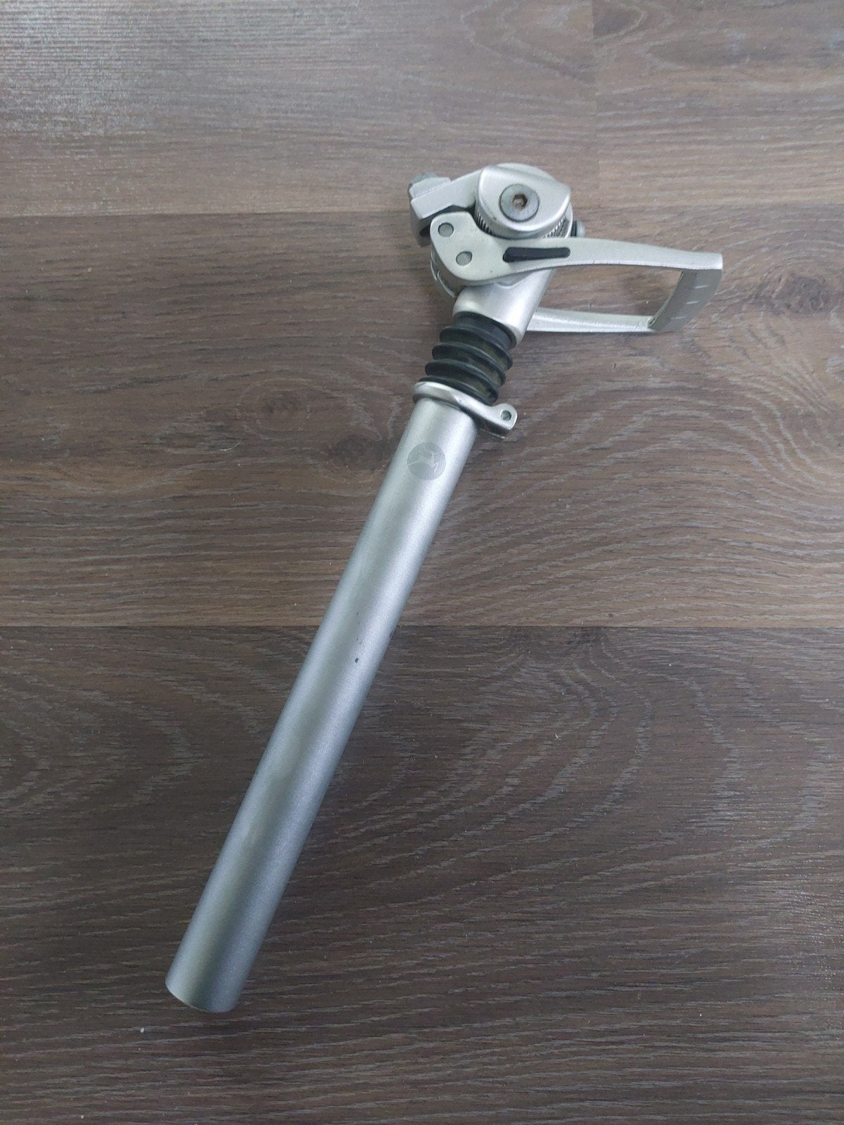 Gazelle Aluminium Zadelpen 27.2mm met Verende Schokdemper, Elektrische fiets, Gebruikt, Ophalen of Verzenden, Gazelle
