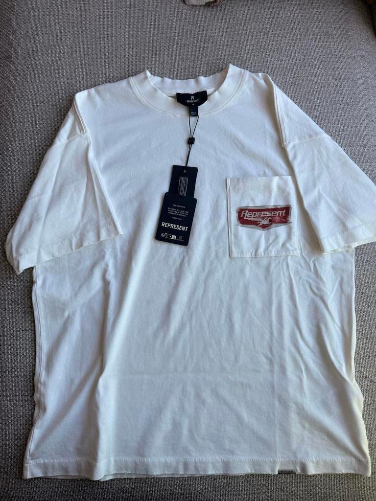 Represent T-shirt Maat M Nieuw met labels, Ophalen of Verzenden, Nieuw, Maat 48/50 (M), Wit