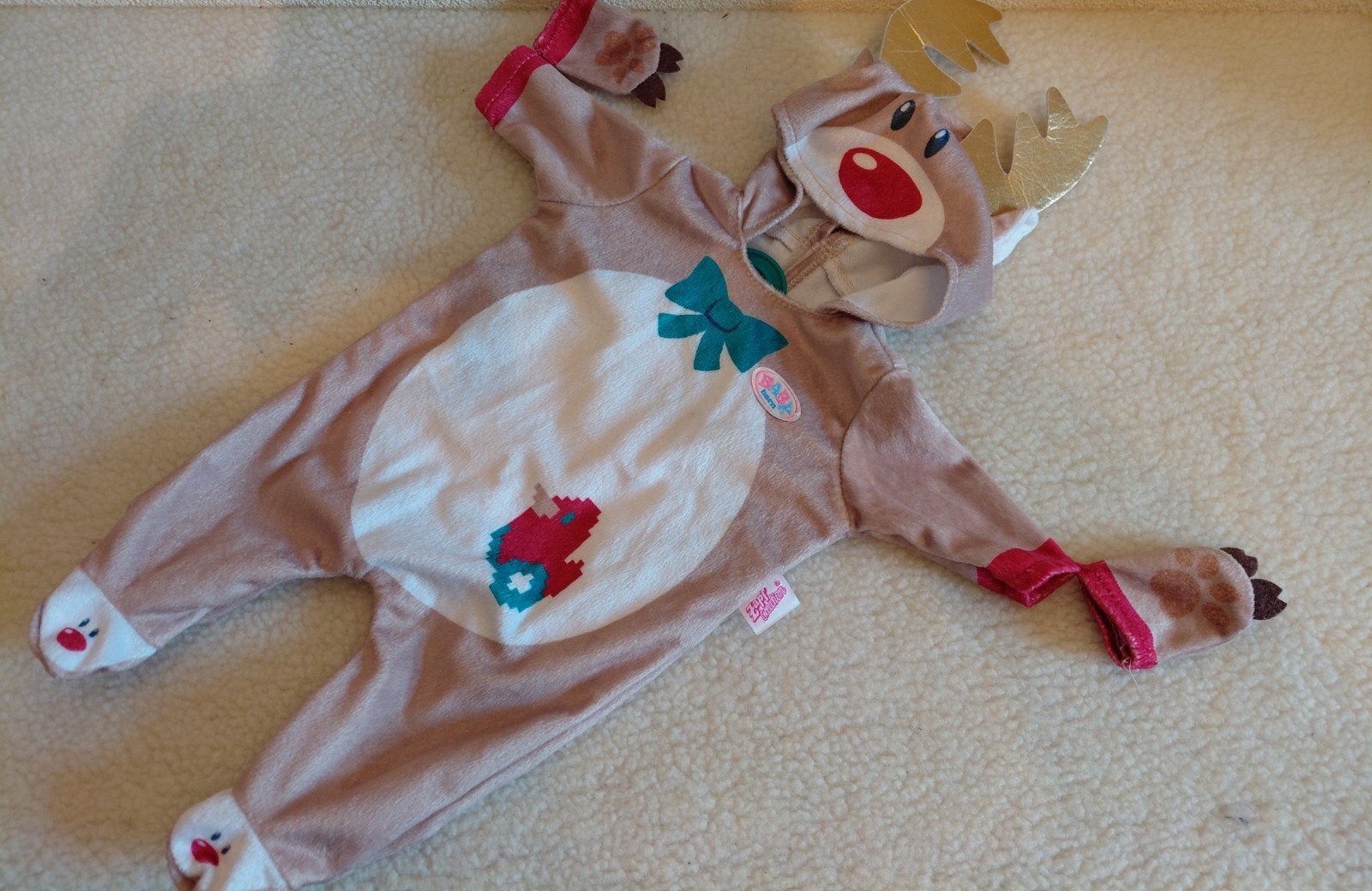 Baby Born Poppenkleertjes  = Rendier Pakje 🫎🌲, Ophalen of Verzenden, Gebruikt, Babypop