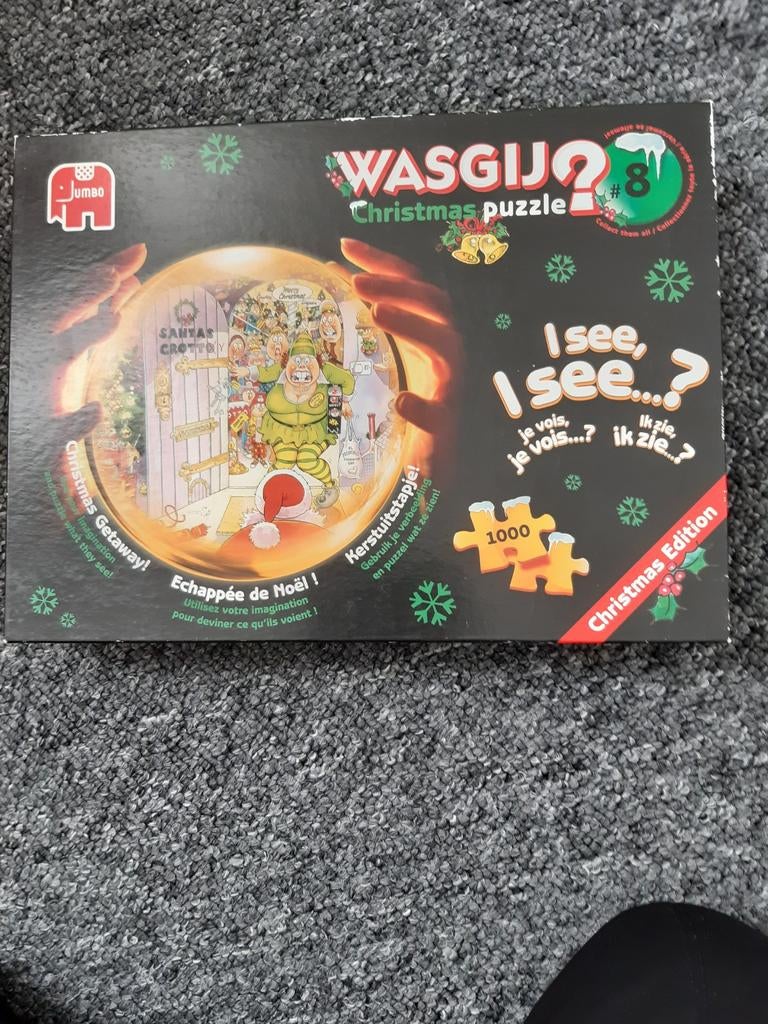 Wasgij Christmas Puzzle #8 - Christmas Getaway! 1000 stukjes, Ophalen, Gebruikt