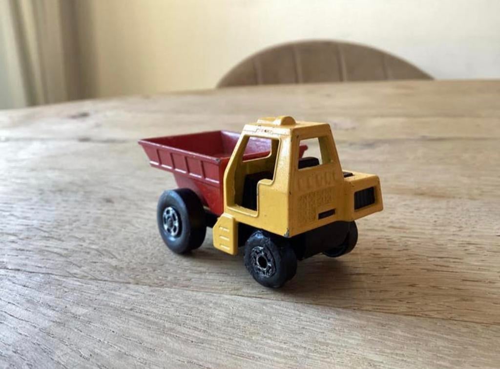 Matchbox Lesney Stihl Dumper No. 6 (1970) – Made in England, Ophalen of Verzenden, Gebruikt, Overige typen