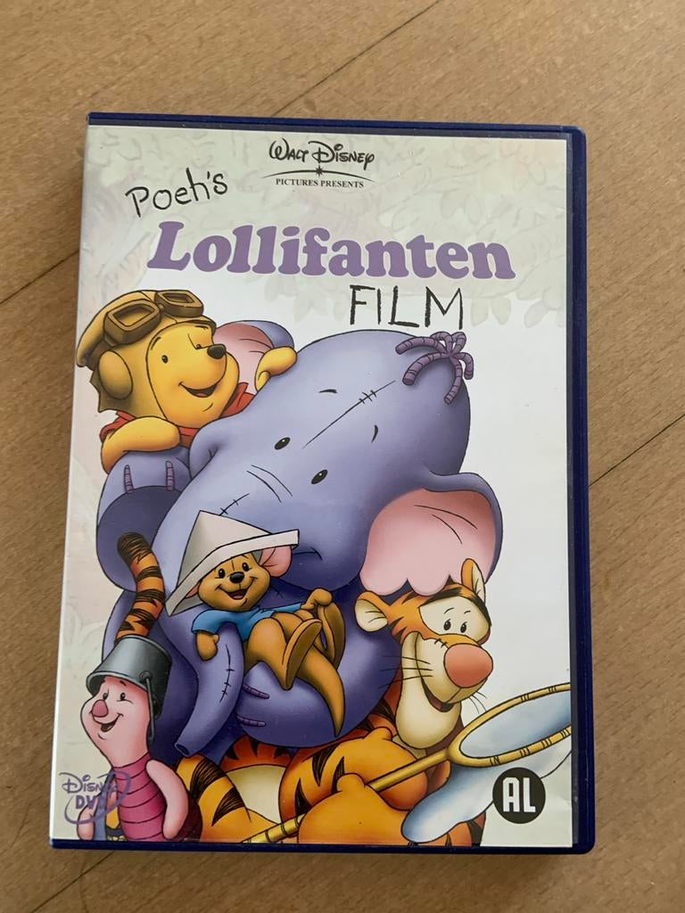 Poeh's Lollifanten Film DVD - Disney, Avontuur, Gebruikt, Alle leeftijden, Ophalen of Verzenden