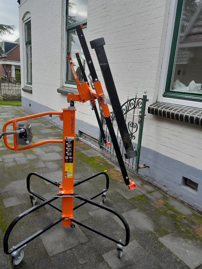 levpano gipsplaatlift te huur, Doe-het-zelf en Verbouw, Lieren en Takels, Ophalen, Gebruikt, Handmatig