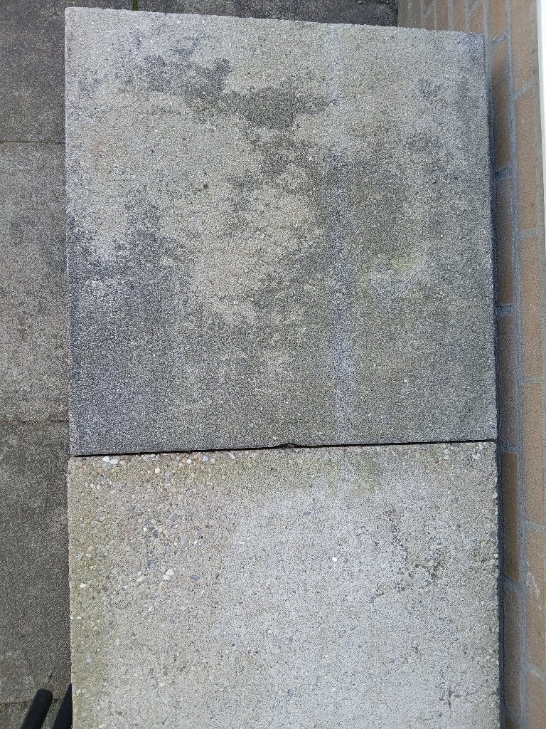 Tegels 60x60, Tuin en Terras, Ophalen, Zo goed als nieuw, Beton, Terrastegels