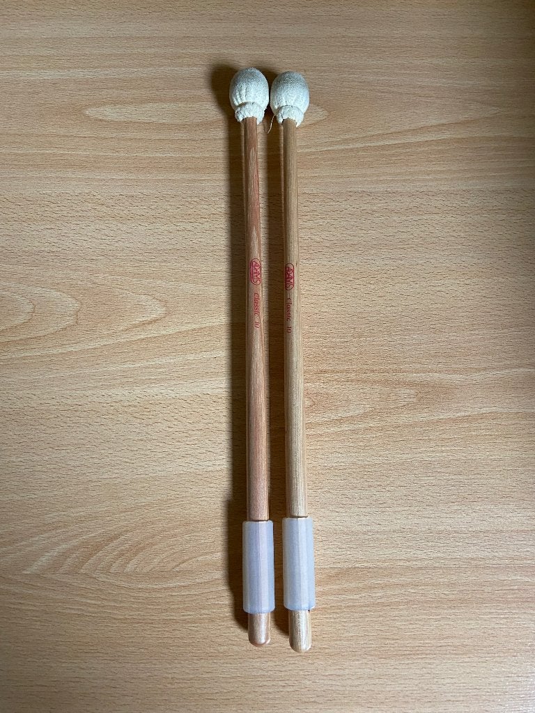 Adams leren paukenstokken, Muziek en Instrumenten, Percussie, Verzenden, Zo goed als nieuw, Overige soorten