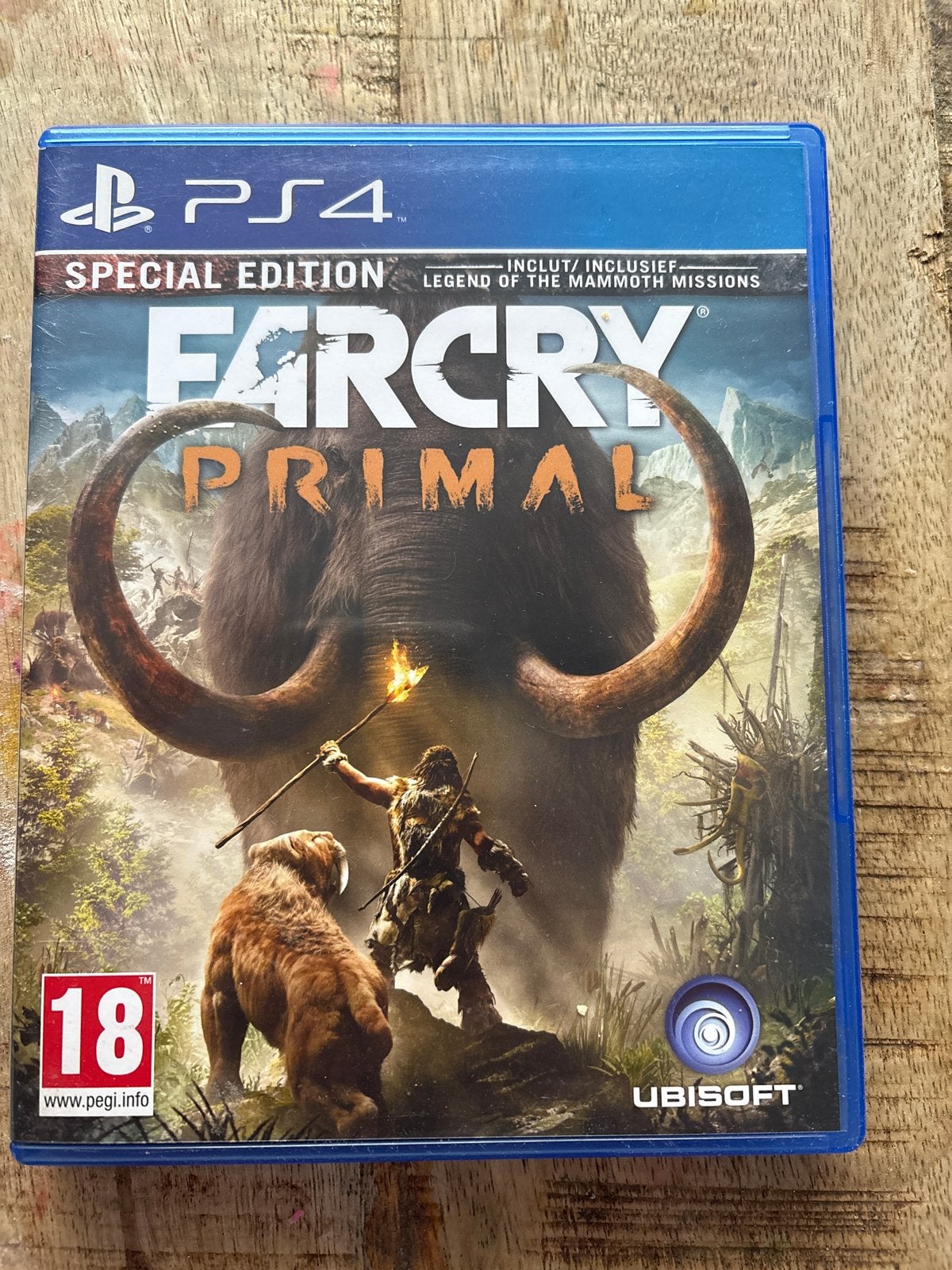 Far Cry Primal Special Edition PS4 - Inclusief Mammoth Missi, Spelcomputers en Games, Avontuur en Actie, Vanaf 18 jaar, 1 speler