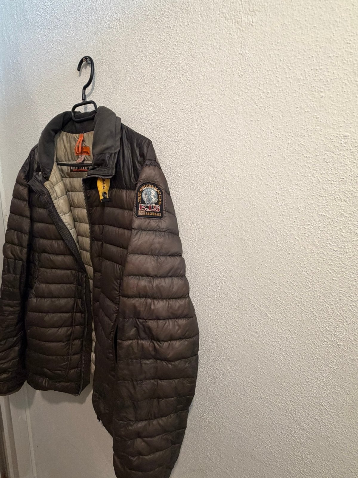 Orginele parajumper zomerjas, Kleding | Heren, Jassen | Winter, Ophalen of Verzenden, Zo goed als nieuw, Zwart