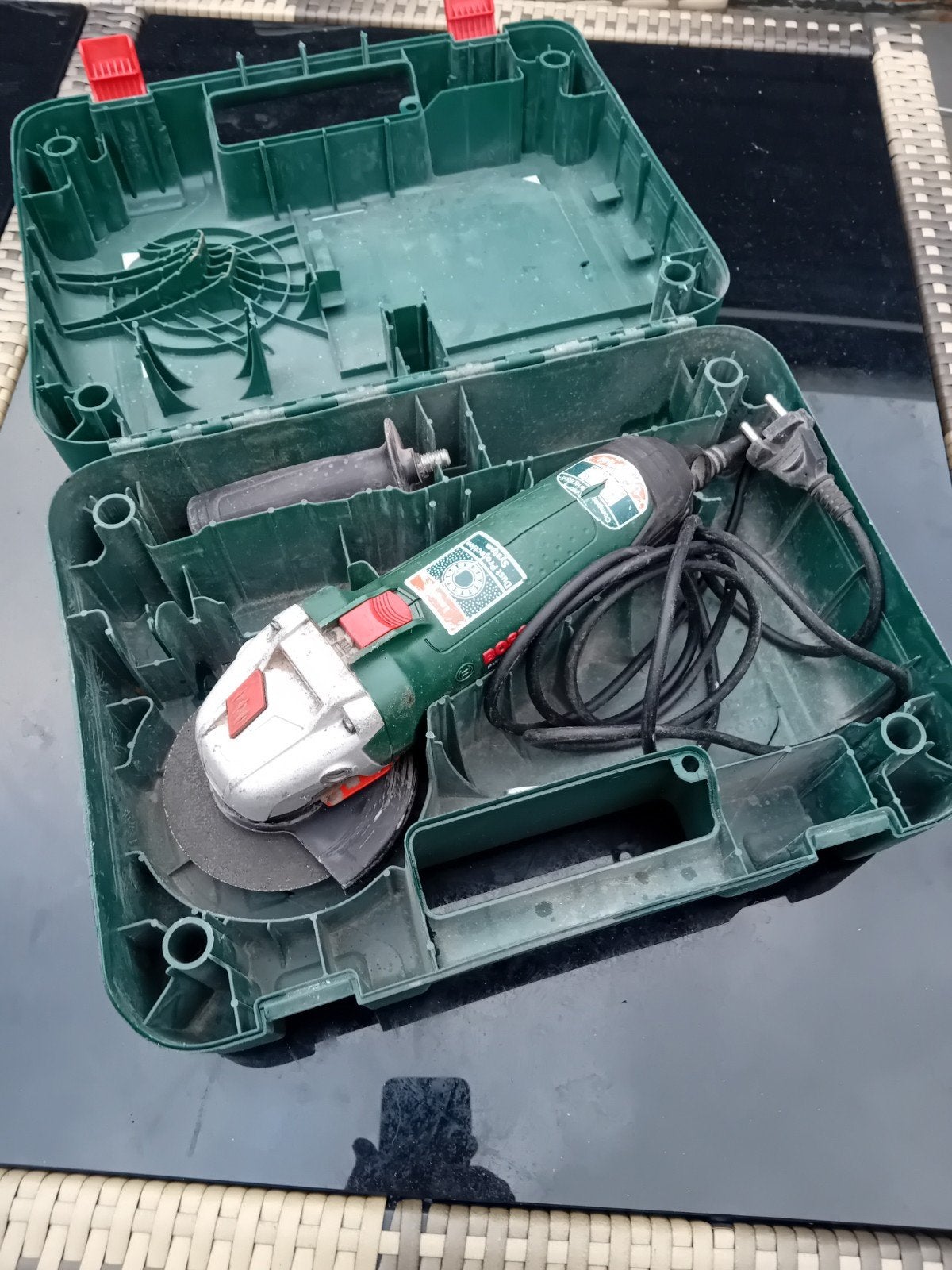 Bosch PWS 750-115 Haakse Slijper - Compact & Krachtig, Ophalen of Verzenden, Gebruikt, Haakse slijper, Bosch