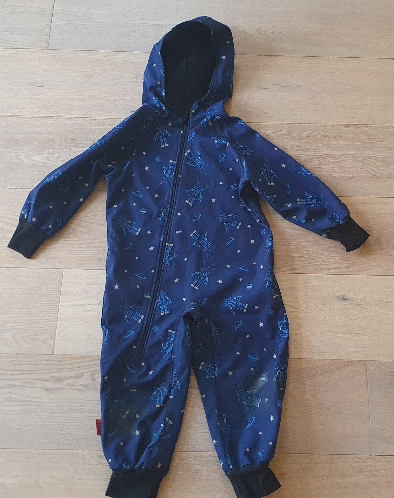 IELM SoftShell Buitenspeelpak Blauw Robot Mt 104 Waterproof, IELM, Gebruikt, Ophalen of Verzenden, Setje