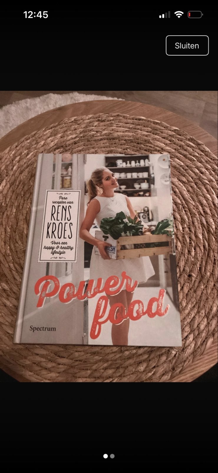 Powerfood - Rens Kroes (Healthy Lifestyle), Boeken, Ophalen, Zo goed als nieuw, Gezond koken