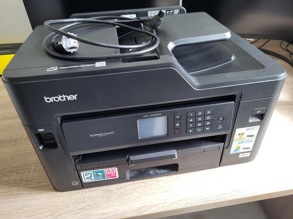 Brother MFC-J5330DW Wifi Printer, Computers en Software, Printers, Gebruikt, All-in-one, Inkjetprinter, Kleur printen, Kopieren
