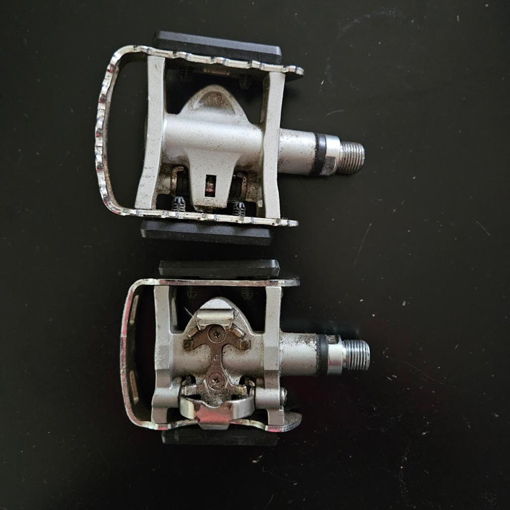 Shimano SPD pedalen - ZGAN, Crankstel of Pedalen, Gebruikt, Staal, Ophalen of Verzenden