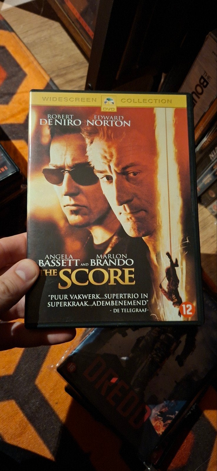 The Score DVD - Actiethriller met De Niro & Norton, Inclusief doosje, Ophalen of Verzenden, Vanaf 12 jaar, Gebruikt