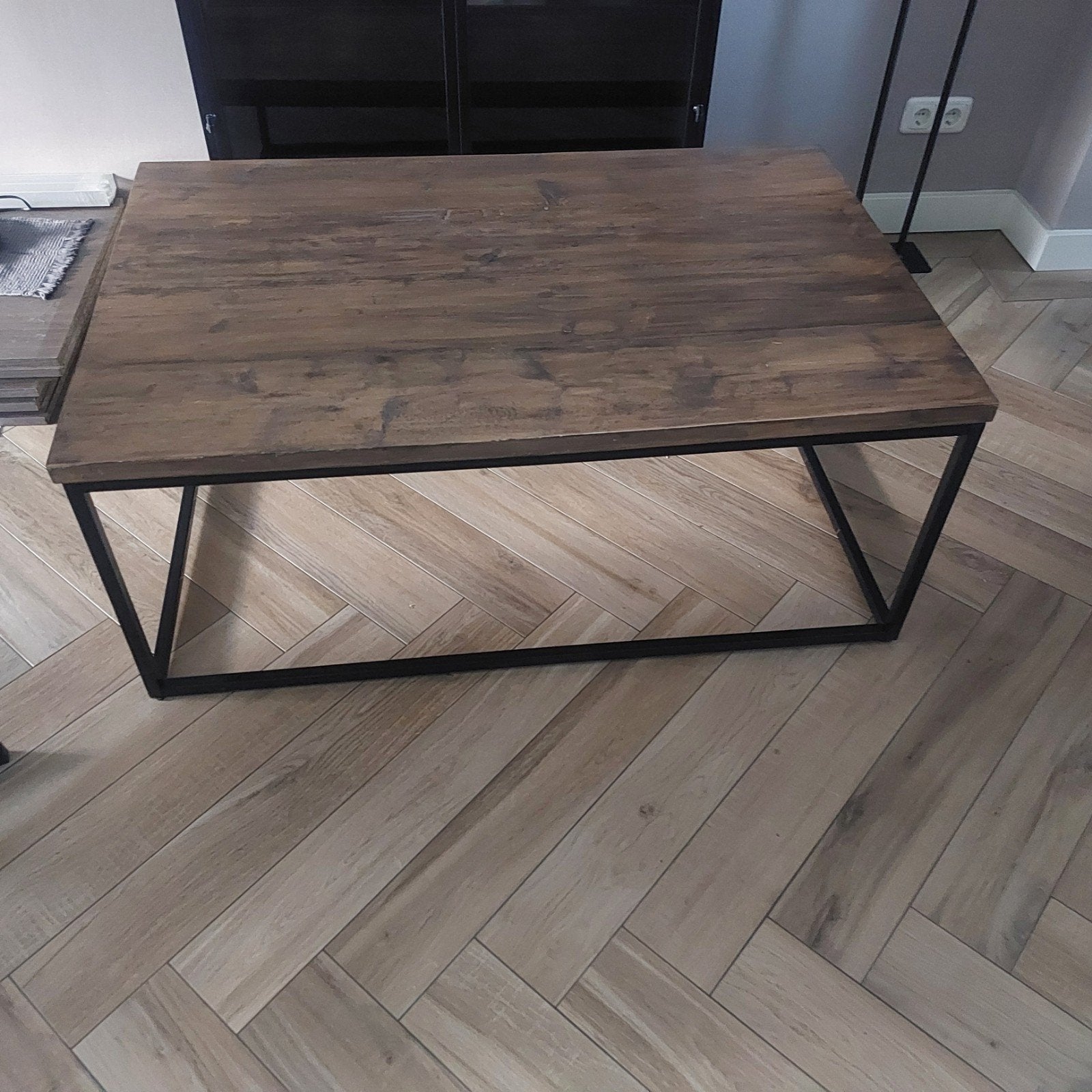 mooie salontafel, Ophalen, 100 tot 150 cm, 50 tot 100 cm, Zo goed als nieuw