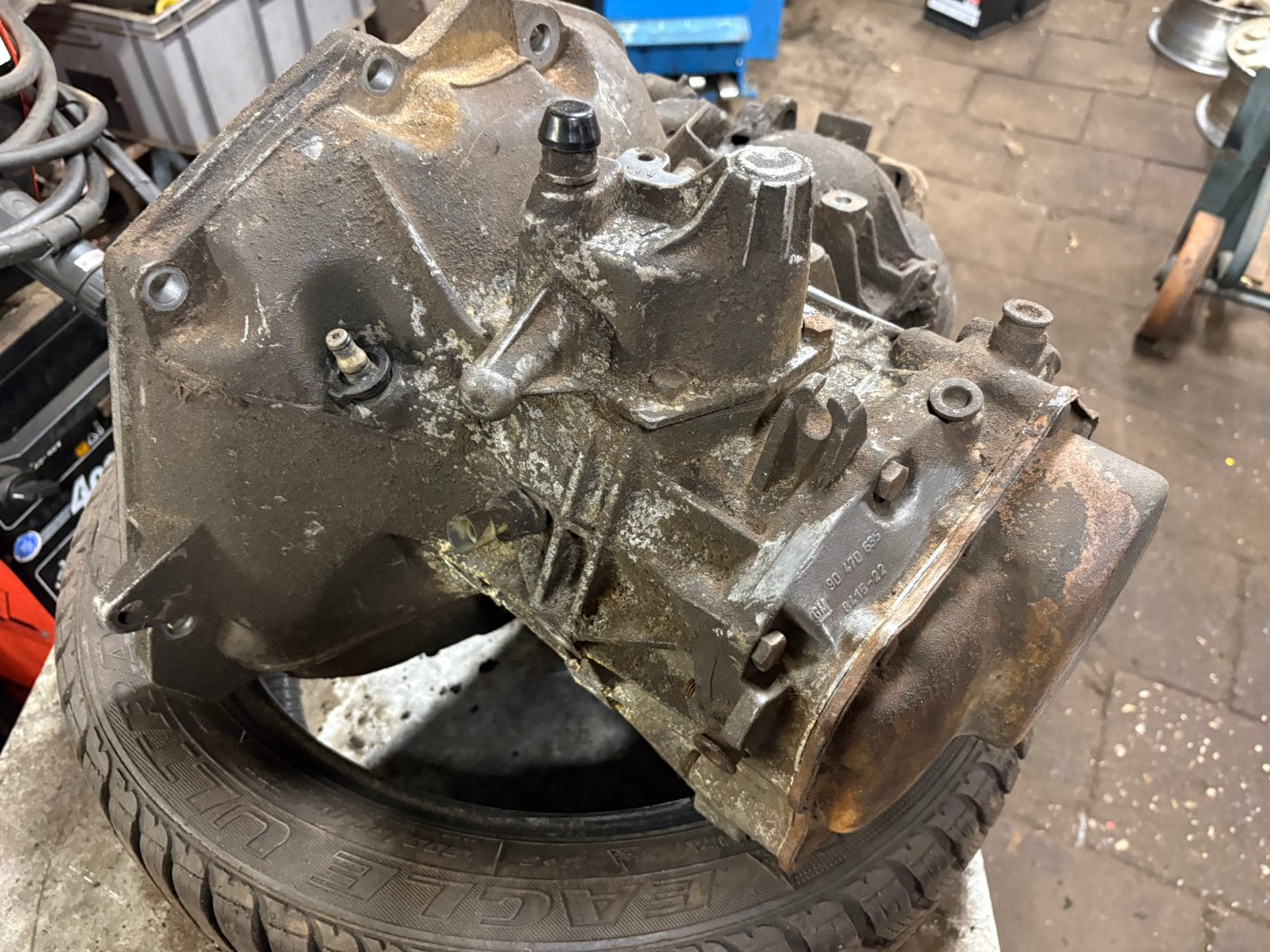 Opel F18 bak C20XE C20NE autocross crossauto W394, Ophalen of Verzenden, Opel