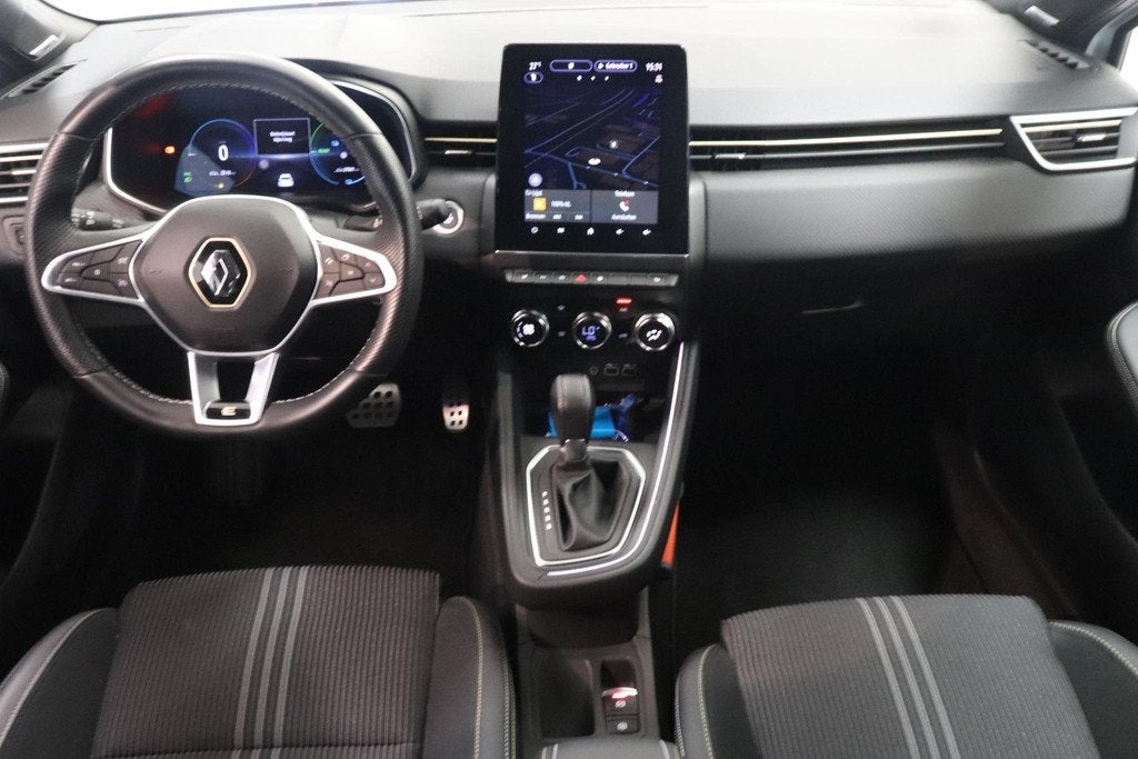 Renault Clio 1.6 E-Tech Hybrid 145 E-Tech Engineered | BOSE, Auto's, Gebruikt, Met garantie (alle), Leder en Stof, Wit