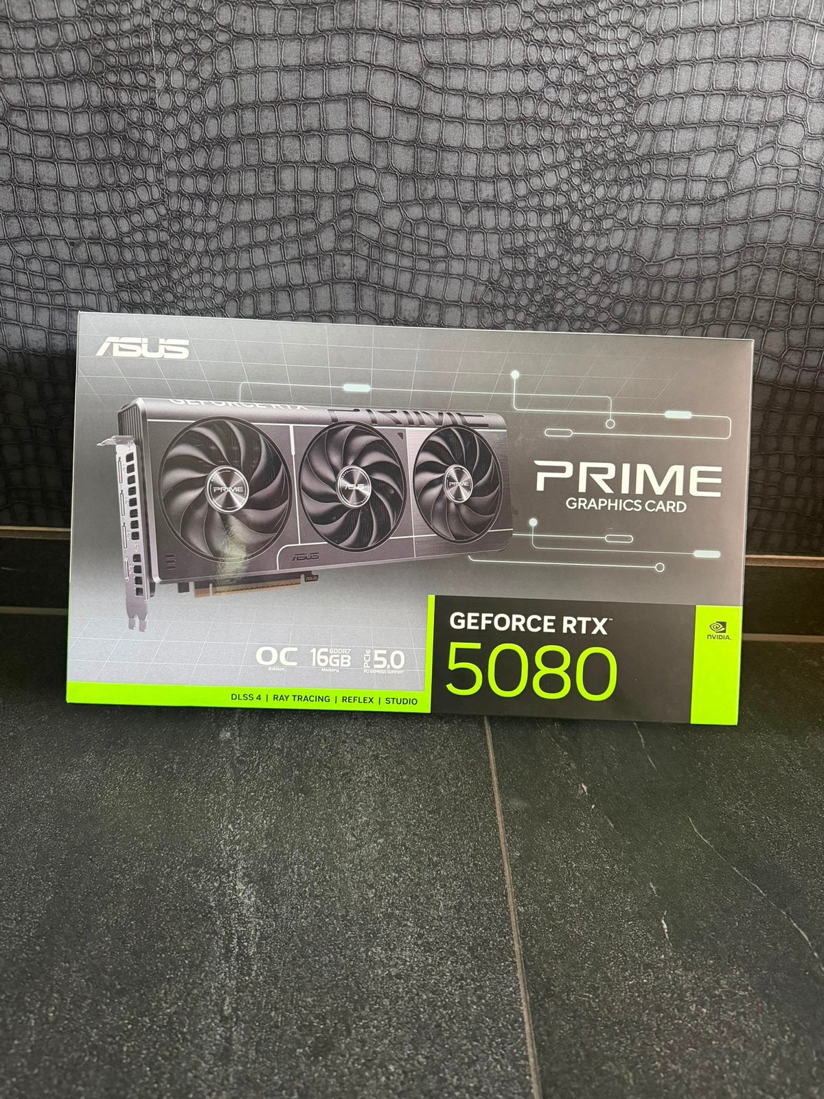 ASUS Prime 5080 Geforce rtx Oc edition, Overige soorten, Nieuw, PCI, Nvidia