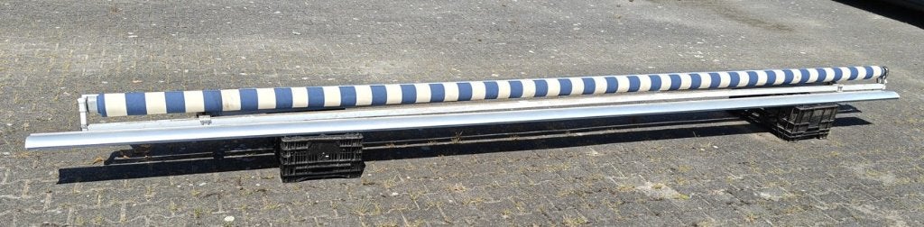 Zonneluifel - Zonnescherm, Ophalen, Gebruikt, 450 cm of meer, Elektrisch