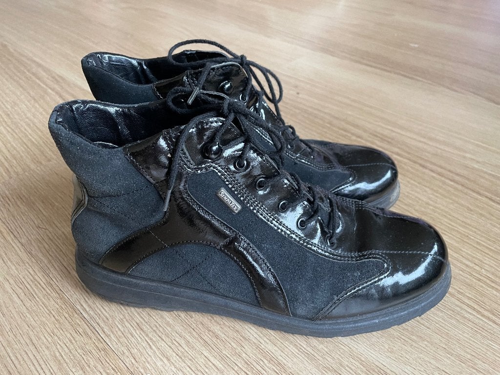 Rohde veterschoen maat 7, Zwart, Ophalen of Verzenden, Rhode, Sneakers of Gympen