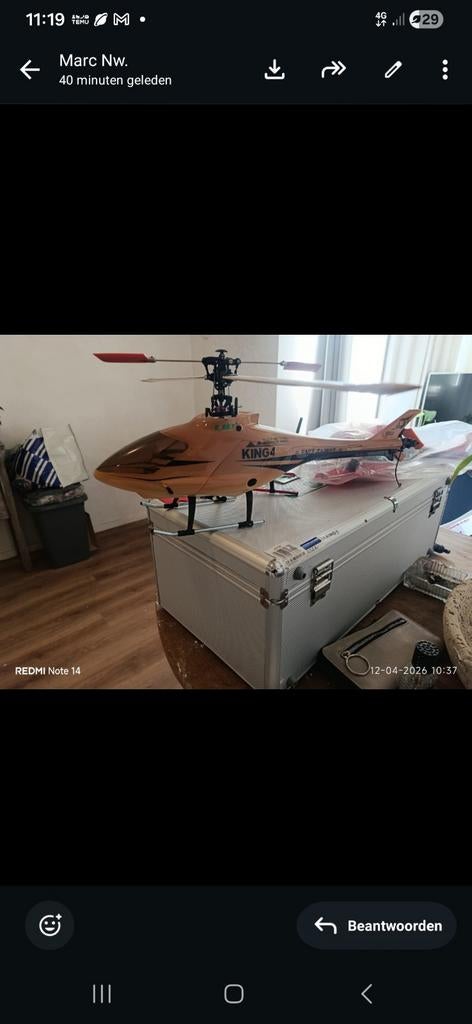 Helicopter, Ophalen of Verzenden, Nieuw, Groter dan 1:72, Overige merken