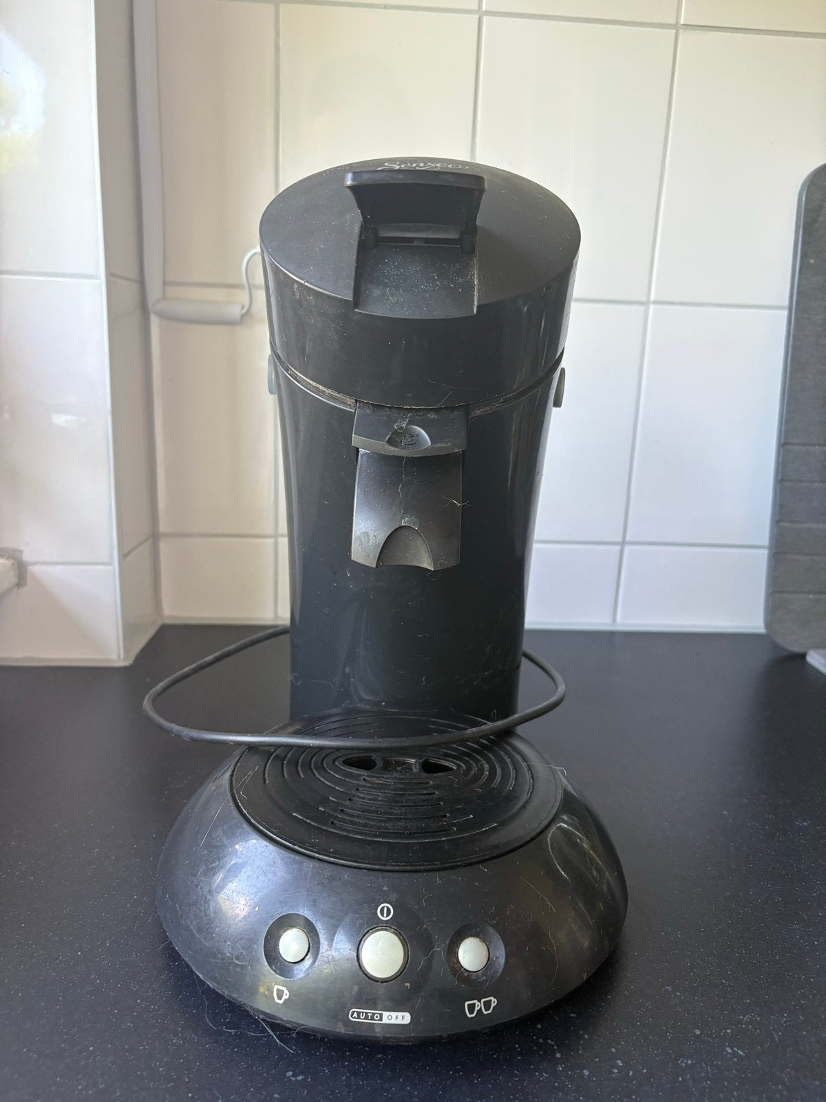 Philips Senseo koffiezetapparaat - Zwart, Koffiepads en cups, Gebruikt, Koffiemachine, Ophalen of Verzenden