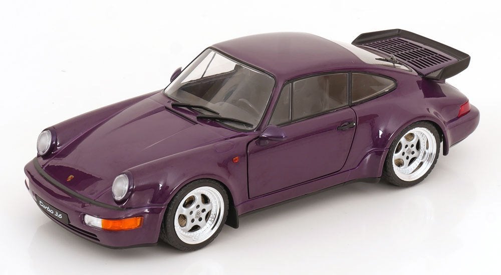 Porsche 911 (964) Turbo 1990, 1/18, Solido, Hobby en Vrije tijd, Solido, Auto, Nieuw, Ophalen of Verzenden