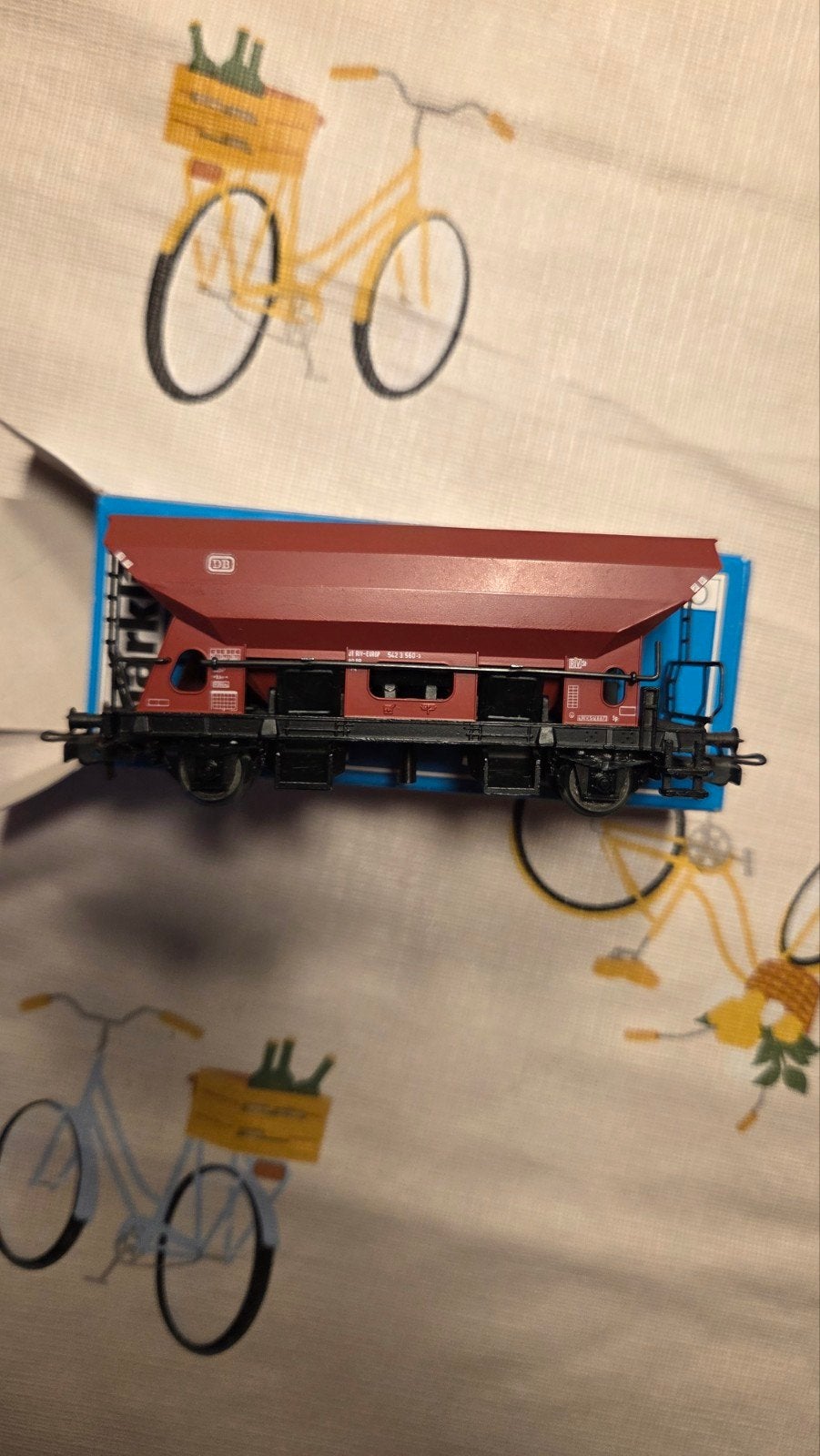 Märklin HO 4641 Draaischuif-zijlossingswagen, Wisselstroom, Gebruikt, Wagon, Ophalen of Verzenden