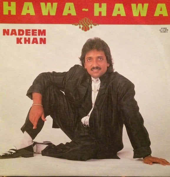 LP  Nadeem Khan – Hawa-Hawa Hindi Suriname 1989, Cd's en Dvd's, Ophalen of Verzenden, Gebruikt, 12 inch