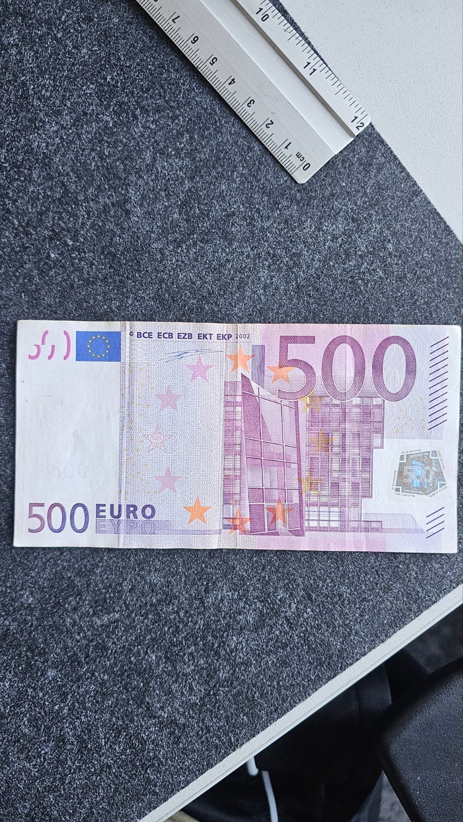 500 Euro biljet, Postzegels en Munten, Bankbiljetten | Europa | Eurobiljetten, Ophalen, 500 euro