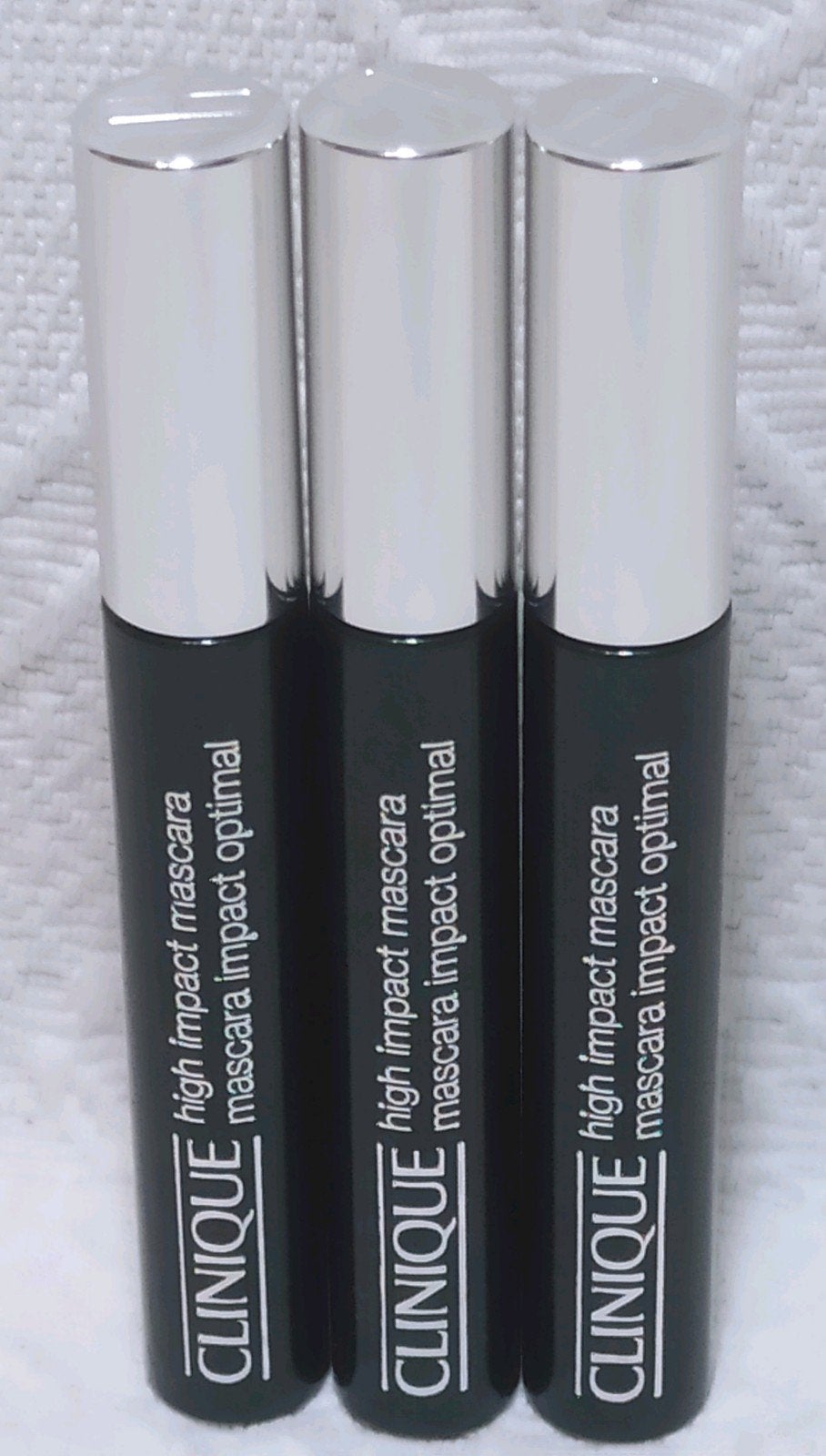 Clinique High Impact Mascara 01 Black, Ogen, Verzenden, Zwart, Nieuw