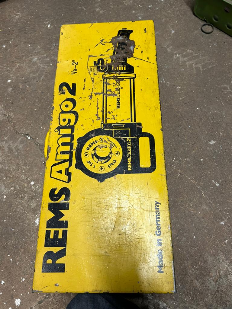 Rems amigo2 draadsnijmachine, Ophalen, Gebruikt