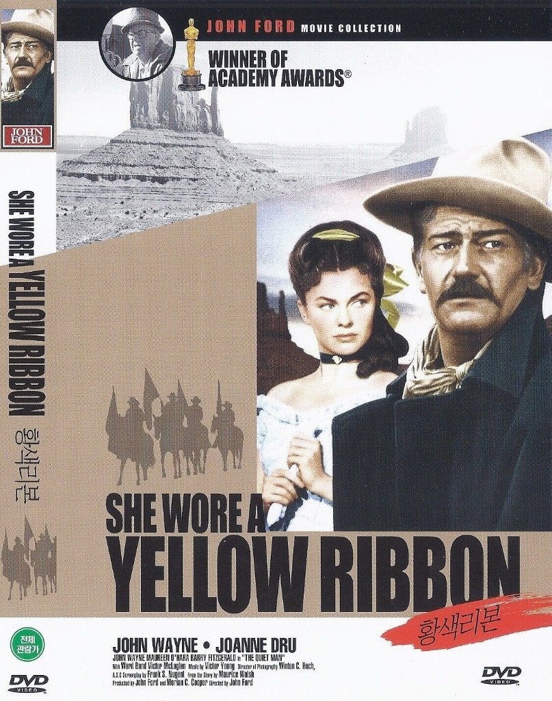 She Wore a Yellow Ribbon (1949) DVD John Wayne - CLASSIC, Alle leeftijden, Ophalen of Verzenden, Zo goed als nieuw, 1940 tot 1960