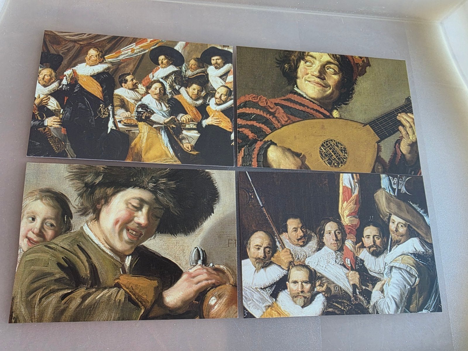 4 kaarten Frans Hals museum Haarlem, Antiek en Kunst, Kunst | Schilderijen | Abstract, Ophalen of Verzenden