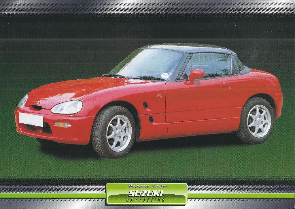Ma410 foto suzuki cappuccino -, Ophalen of Verzenden, 1980 tot heden, Zo goed als nieuw, Overige onderwerpen