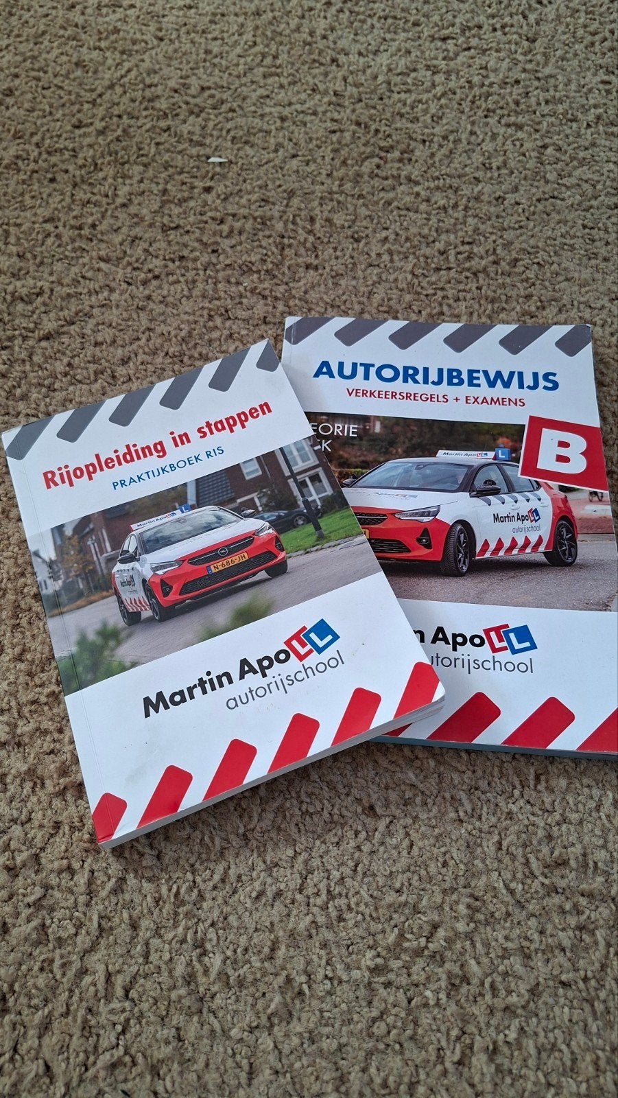 Rijopleiding in Stappen & Autorijbewijs Boeken, Boeken, Ophalen of Verzenden, Zo goed als nieuw, Niet van toepassing, Martin Apoll