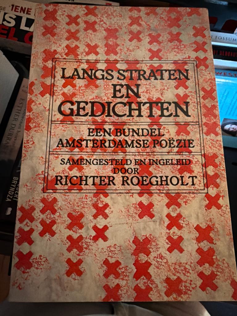 Z5.  Langs Straten en Gedichten - Amsterdamse Poëzie, Ophalen of Verzenden, Zo goed als nieuw, Eén auteur