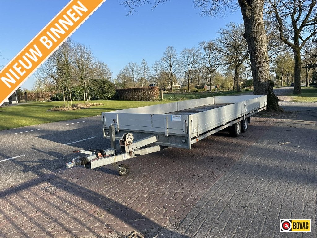 Hulco multitransporter tandemasser 611x203x30cm 3T rijplaten, Gebruikt