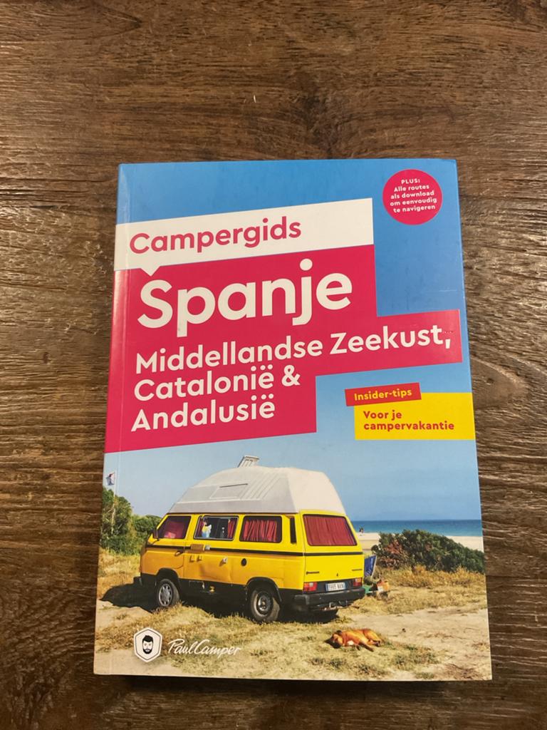 Campergids Spanje: Middellandse Zeekust, Catalonië & Andalus, Overige merken, Europa, Ophalen of Verzenden, Zo goed als nieuw