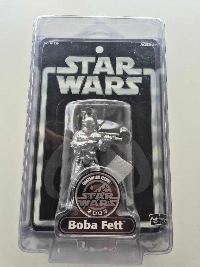 Star Wars OTC 2003 Silver Saga Edition Boba Fett, Ophalen of Verzenden, Nieuw, Actiefiguurtje