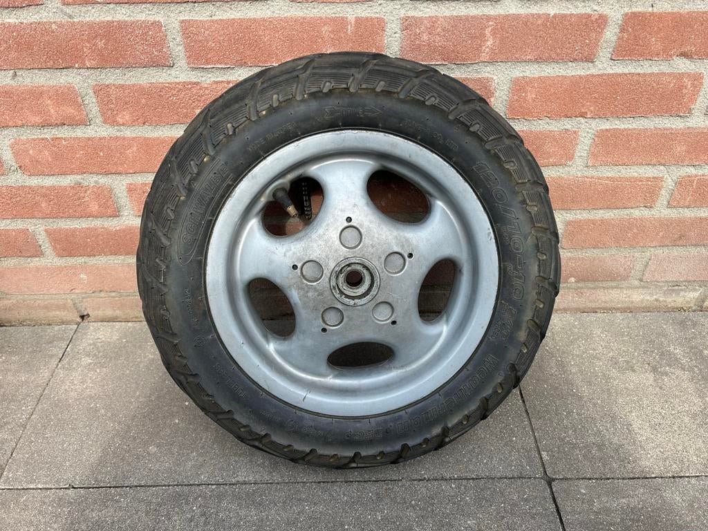 Zip 2000 SP achterwiel met band - H2O velg, Ophalen, Gebruikt, Overige typen, Piaggio
