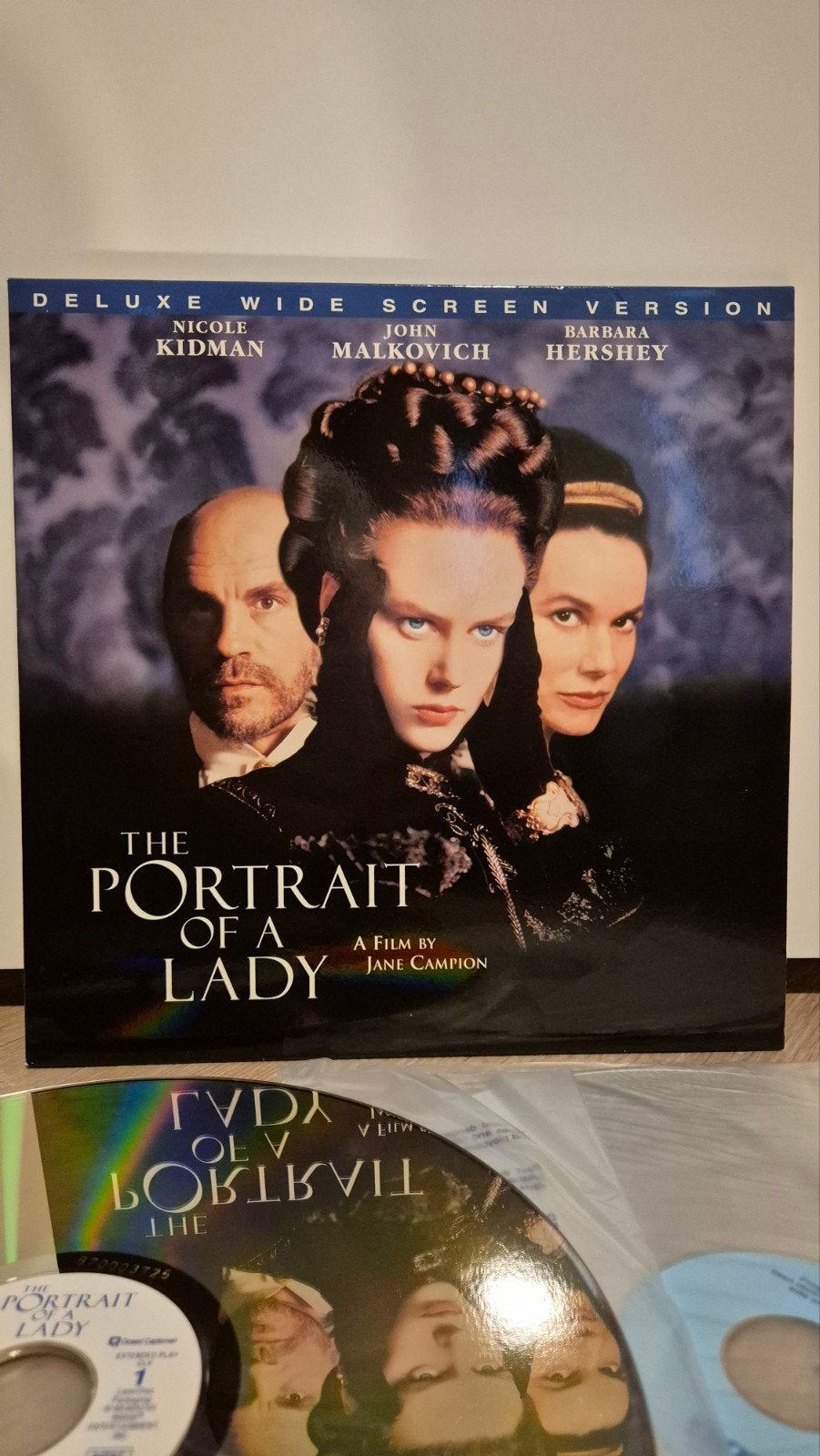 The portrait of a Lady Laserdisc, 1990 - 1999, Ophalen of Verzenden, Zo goed als nieuw, 12 inch