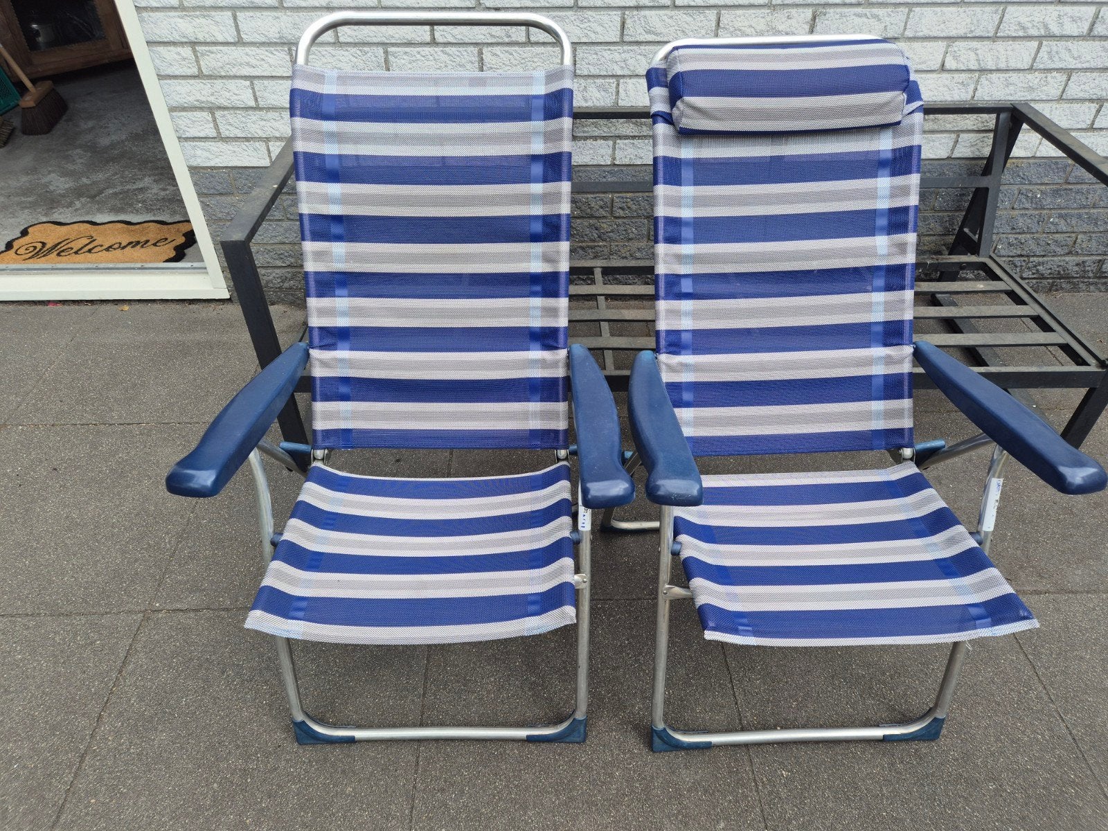 2 Crespo camping stoelen, Ophalen, Gebruikt, Campingstoel