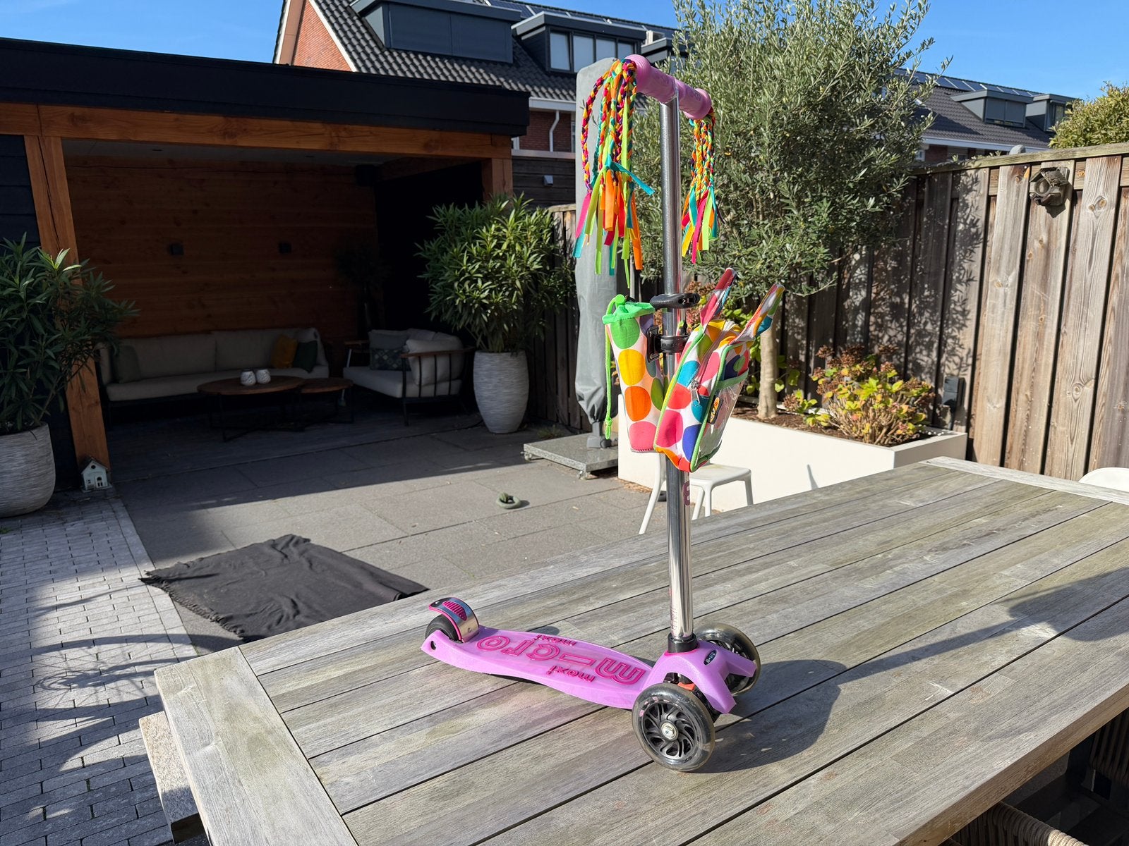 Maxi Micro Deluxe Glow LED Plus, Fietsen en Brommers, Ophalen, Zo goed als nieuw, Gewone step