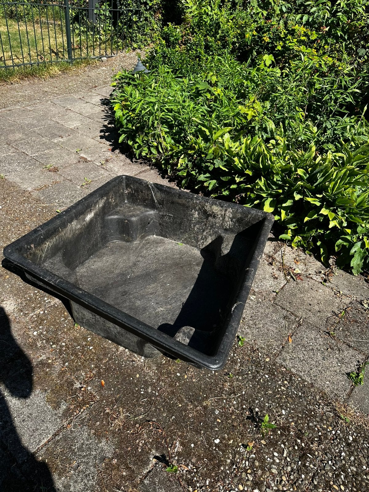 Tuinvijver 92 x 92 x 30, Ophalen, Gebruikt