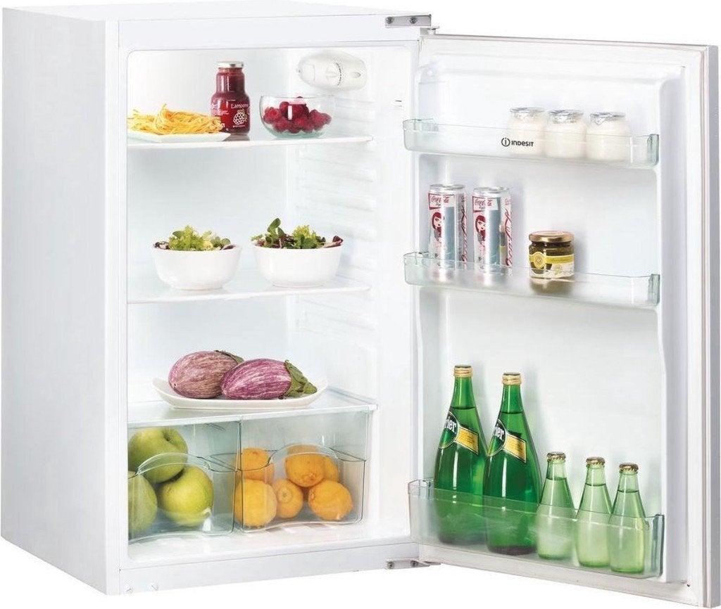 OPRUIMING INDESIT INS 902 AA Koelkast inbouw nis 88 cm NIEUW, Zonder vriesvak, 100 tot 150 liter, Nieuw, 45 tot 60 cm