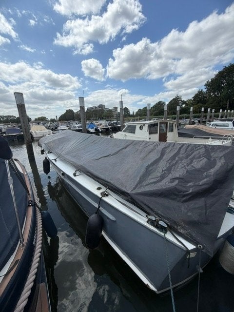 Stalen sloep 9.5 meter, Staal, Binnenboordmotor, Diesel, Rondzit