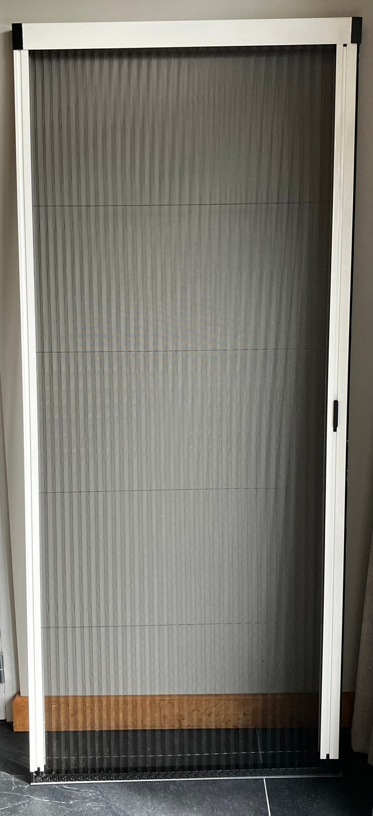 Bruynzeel Plissee hordeur, Ophalen, Zo goed als nieuw, Hordeur, 200 tot 215 cm