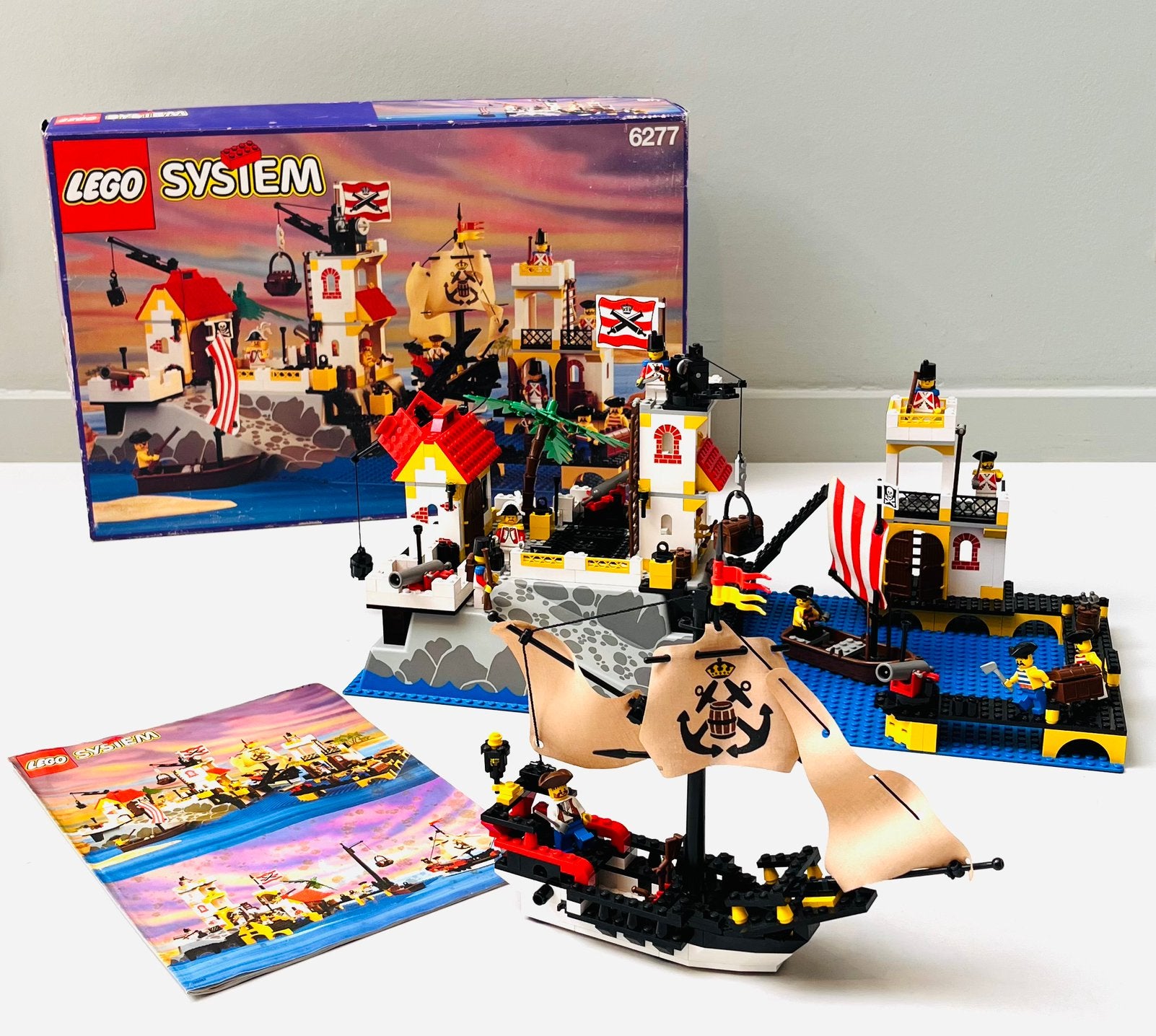 LEGO 6277 Imperial Trading Post (1993) – compleet mét doos, Lego, Zo goed als nieuw, Compleet, Complete set